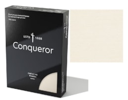Papel conqueror Texturado vergê 100 g A4, Oyster
