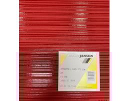 Cartolina Fantasia 47x69cm 250gs. 31673345, riscas, vermelho