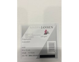 Cartolina Fantasia 50x70cm 220g. 30933303, Arabesken, branco