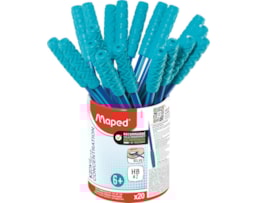 Lápis+Topper Maped HB2 Kidy learn concentration. Cx. 20