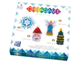 Origami Oxford Creagami, Natal médio, 4 esculturas, 492P