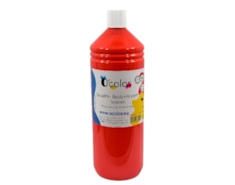 Guache liquido O´color 1000ml, lavável, Vermelho-0591