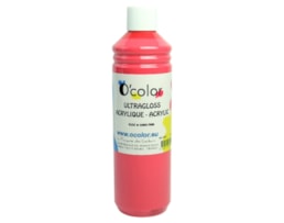 Tinta acrilica O`Color, 500ml, Rosa -0221