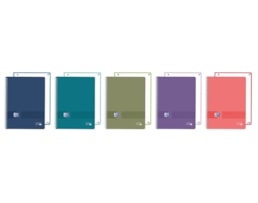 Caderno Espiral Oxford A4, C/D,  80f./90g, Cores Vivas, Paut