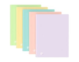 Pasta Porto Fólio Oxf. Urban, PP Opaco pastel, A4, 20 bolsas