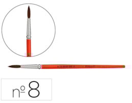 Pincel Pelikan Série 23, virola aluminio, nº 8