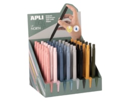 Esferográfica Apli Metal, Up North, clic, 20461, Exp. 48 Un