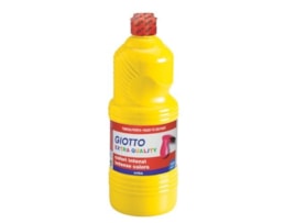 Guache Giotto Pronto, Frasco Litro Ref.5334  Amarelo Esc.-03