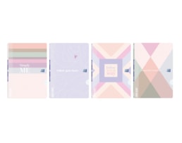 Caderno Agr. Oxford A4 48fls./90grs, openflex, Cute, Paut