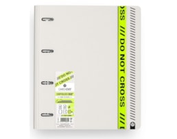 Dossier A4 360 PP Foam, 4 Arg. N. Cross, c/el.+recarga, Grey
