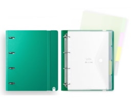 Dossier A4 360 PP Foam, 4 Arg. Style, c/el.+recarga, verde