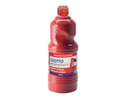 Guache Giotto Pronto, Frasco Litro Ref.5334 Vermelho Esc. 08