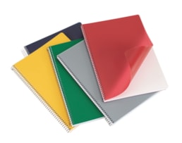 Caderno A4 Ancor, Espiral, Capa PP, 120Fls./70g Moda, Quad.