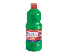 Guache Giotto Pronto, Frasco Litro Ref.5334 Verde Esc. 12