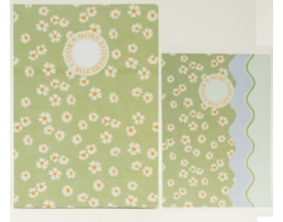 Caderno Agraf. A4 Ancor, B`log Flowers-26, 48 fls./90g, Paut