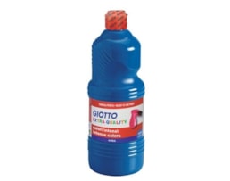 Guache Giotto Pronto, Frasco Litro Ref.5334 Azul Ult. 17