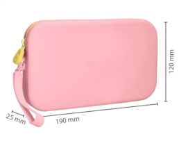 Bolsa escolar, Antartik Tropical, c/190X120X25mm, Rosa