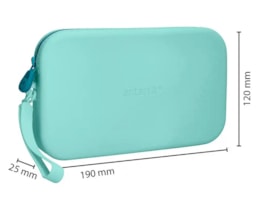 Bolsa escolar, Antartik Tropical, c/190X120X25mm, menta