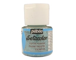 Purpurina em pó, setacolor, Ref.8391204, 10grs azul
