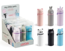 Bolsa p/ lápis, B2F, Silicone, Extensivel, Exp. 12 Un