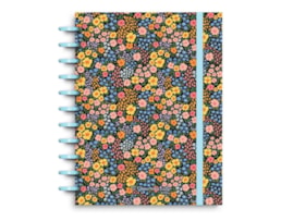 Caderno Ecosmart A4, PP, 100F/100g. (60P+20Q+20L) Glowbloom