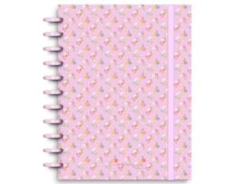 Caderno Ecosmart A4, PP, 100F/100g. (60P+20Q+20L) Petit D.