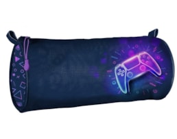 Bolsa p/ Lápis Ambar, redonda, Gamepad Teen Inverse