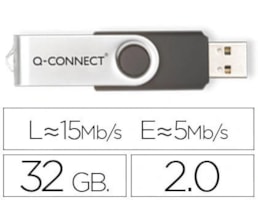 Pendrive USB Q-Connect, KF76970, 32GB