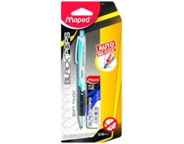 Lapiseira Maped Black Peps, Automática, + tubo minas, 0,5 mm