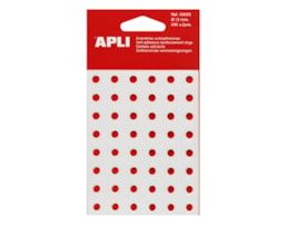 Reforços Apli 229, transp., 13mm blister c/240 uni.