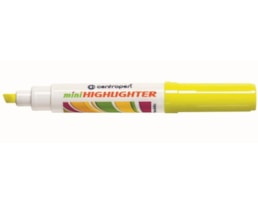 Marcador Centropen, Mini Fluor, Refª 8052/01, Amarelo