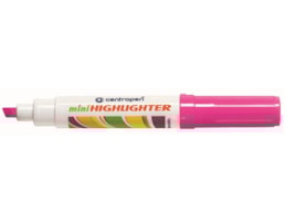 Marcador Centropen, Mini Fluor, Refª 8052/01, Rosa
