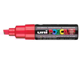 Marcador Uni Posca PC-8K Perm., traço  8mm, Biselado, Encar.
