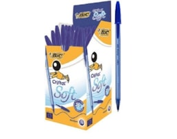 Esferografica BIC Cristal Soft, azul