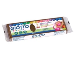 Plasticina Giotto Patplume 350Grs Ref.5101-06, Castanho