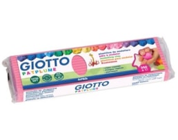 Plasticina Giotto Patplume 350Grs Ref.5101-09, Rosa