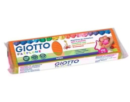 Plasticina Giotto Patplume 350Grs Ref.5101-10, Laranja