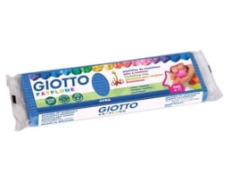 Plasticina Giotto Patplume 350Grs Ref.5101-12, Azul Claro