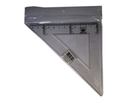 Esquadro DFH Junior Refª 103130, cristal 45ºX30cms