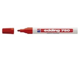 Marcador Edding 750 Encarnado