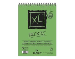 Bloco Canson XL 160g 25Fls. A5, Ref.01871, reciclado fino