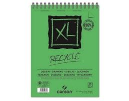 Bloco Canson XL 160g 50Fls. A4, Ref.77128, reciclado fino