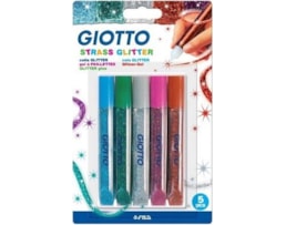 Cola Giotto Glitter 545200 Strass Bl. c/5 tb. 10,5ml