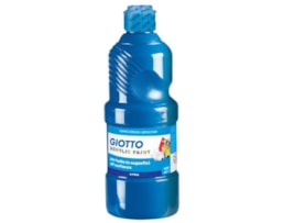 Guache Giotto Acrilico 500 ml Ref.5337 15, Azul Cyan