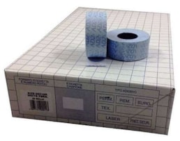 Etiquetas rolo 26X16 Rectangular, Branco Permanente