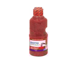 Guache Giotto Glitter 250ml Ref.5312 06, Vermelho