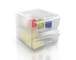 Organizador Archicubo, Ref. 6702 TP c/2 Gavetas