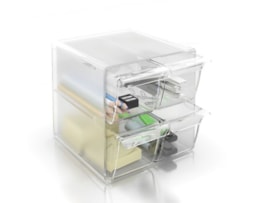 Organizador Archicubo, Ref. 6704 TP c/4 Gavetas