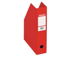 Porta Revista PVC A4 Esselte 56003, Lomb. 75mm, Enc