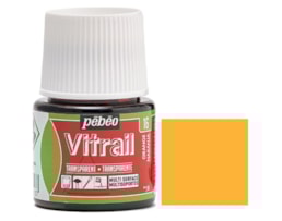 Tinta Pebeo Vitral Refª 8050-016, frs. 45ml, Laranja
